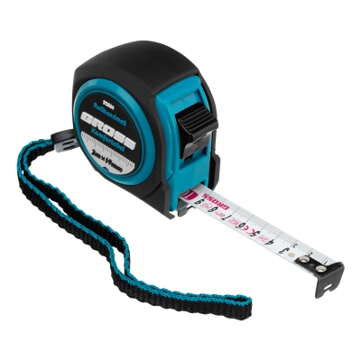 Рулетка Komfortabel 3 м х 19 мм,обрезиненный корпус Gross по ценам производителя в Екатеринбурге с доставкой по всей России