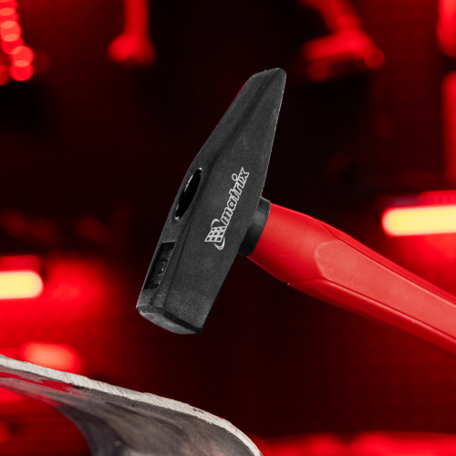 Молоток слесарный optimal, 400 г, фибергласовая обрезиненная рукоятка, квадратный боек Matrix по ценам производителя в Екатеринбурге с доставкой по всей России