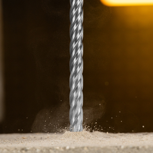 Бур по бетону, цельная крестовая пластина, 12x315 мм, SDS PLUS Denzel по ценам производителя в Екатеринбурге с доставкой по всей России