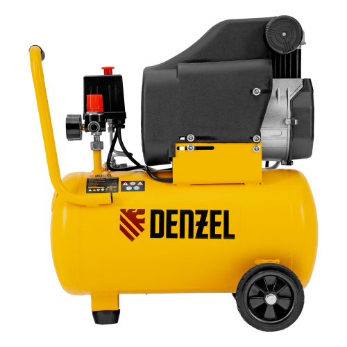 Компрессор воздушный DLC1300/24 безмасляный 1.3 кВт, 24 литра, 206 л/мин Denzel по ценам производителя в Екатеринбурге с доставкой по всей России