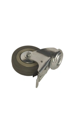 Колесо аппаратное поворотное SChgb 93 75 мм под болт с тормозом (F) по ценам производителя в Екатеринбурге с доставкой по всей России