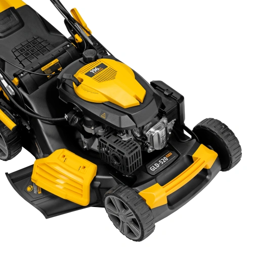Газонокосилка бензиновая GLD-520SP-VE, 196 см3, ширина 52 см, привод, вариатор, электрический старт, 60 л Denzel купить в Москве с доставкой по всей России | ProtosMarket.ru