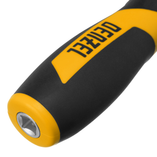 Набор инструментов, 1/2", 1/4", CrV, S2, пластиковый кейс, 64 предмета Denzel по ценам производителя в Екатеринбурге с доставкой по всей России