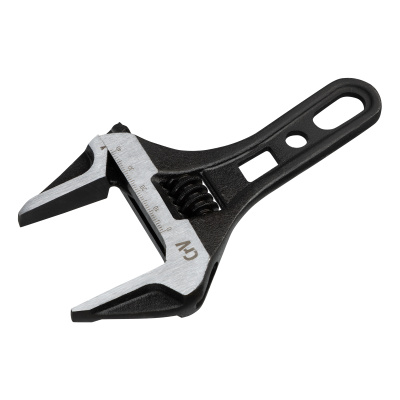 Ключ разводной 155 мм, CrV, кованый, укороченная рукоятка Denzel по ценам производителя в Екатеринбурге с доставкой по всей России