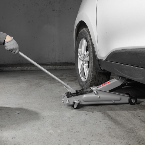 Домкрат гидравлический подкатный, 3 т, высота подъема 130-410 мм Matrix по ценам производителя в Екатеринбурге с доставкой по всей России