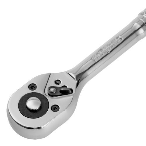 Ключ-трещотка 3/8", 45 зубьев, цельнометаллический, с быстрым сбросом, CrV, хром Сибртех по ценам производителя в Екатеринбурге с доставкой по всей России