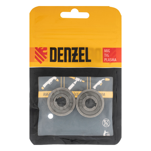 Подающий ролик, зубчатый профиль под флюсовую проволоку 0,8-1мм, 2 шт Denzel по ценам производителя в Екатеринбурге с доставкой по всей России