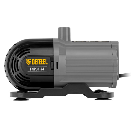 Насос фонтанный FNP31-24, 31 Вт, подъем 2,4 м, 1500 л/ч, колокольчик/2 каскада/гейзер Denzel по ценам производителя в Екатеринбурге с доставкой по всей России