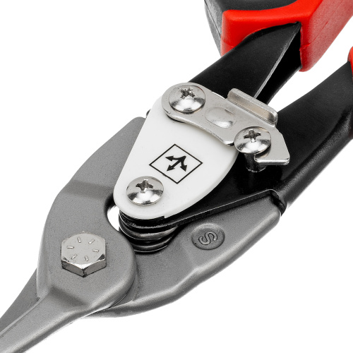 Ножницы по металлу, 250 мм, прямой рез, сталь CRMO, двухкомпонентные рукоятки, PRO Matrix по ценам производителя в Екатеринбурге с доставкой по всей России