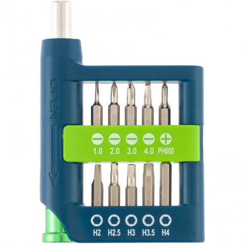 Отвертка для точных работ с набором бит, 21 шт, CrV Сибртех по ценам производителя в Екатеринбурге с доставкой по всей России