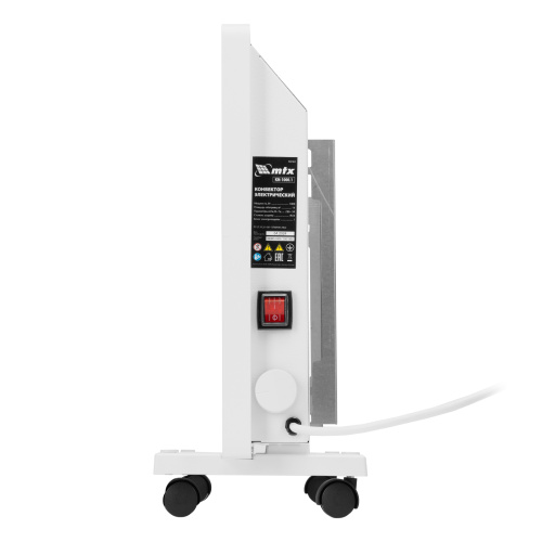 Конвектор электрический КМ-1000.1, 230 В, 1000 Вт, X-образный нагреватель, колеса, термостат MTX по ценам производителя в Екатеринбурге с доставкой по всей России