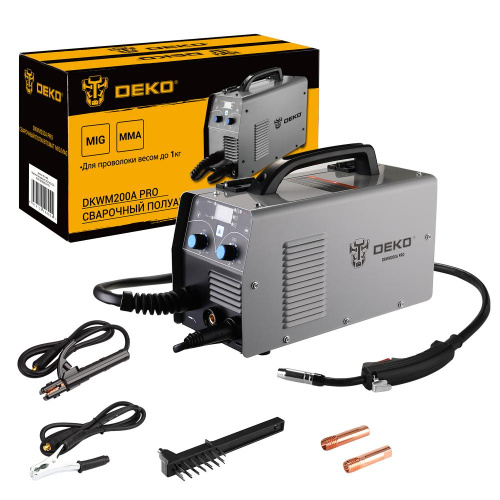 Сварочный полуавтомат MIG/MAG 200A DEKO DKWM200A PRO купить в Москве с доставкой по всей России | ProtosMarket.ru