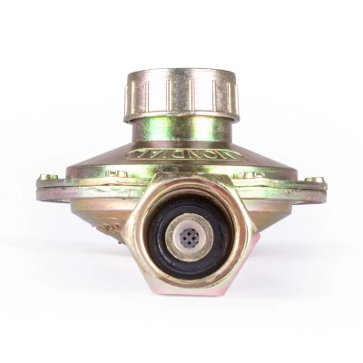 Редуктор пропановый с регулятором тип "ЛЯГУШКА" Foxweld (вход. гайка 21.8-14/1"LH, вых. 9мм) по ценам производителя в Екатеринбурге с доставкой по всей России