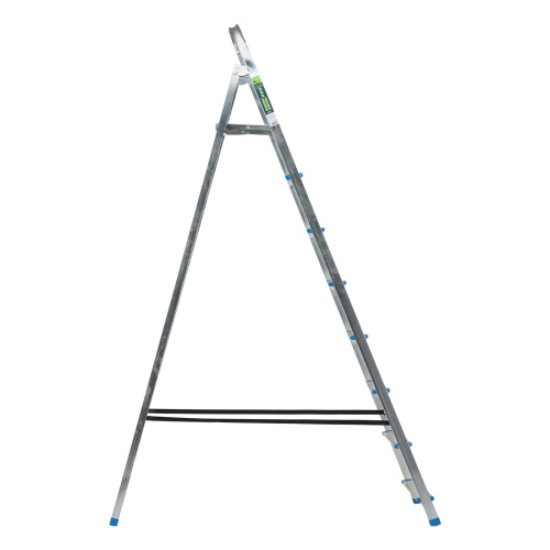 Стремянка, 8 ступеней, стальная, оцинкованная Сибртех по ценам производителя в Екатеринбурге с доставкой по всей России