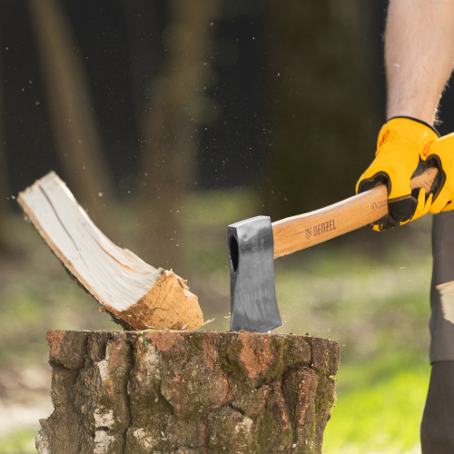 Топор кованый, 900 г, американский тип, буковая рукоятка, 430мм, EFP Denzel по ценам производителя в Екатеринбурге с доставкой по всей России