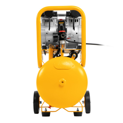 Компрессор безмасляный, малошумный DLS 2200/50, 2200 Вт, 2x1100, 50 л, 380 л/мин Denzel по ценам производителя в Екатеринбурге с доставкой по всей России