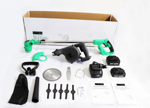 Набор аккумуляторного инструмента  ZITREK (GreenCut 20, ZKBL20) 2 в 1, 1х2.0Ач, 1х4.0Ач) по ценам производителя в Екатеринбурге с доставкой по всей России