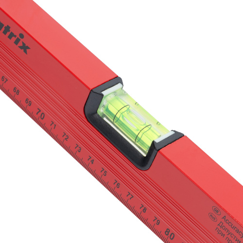 Уровень алюминиевый, 1500 мм, 3 глазка, красный, линейка Matrix по ценам производителя в Екатеринбурге с доставкой по всей России