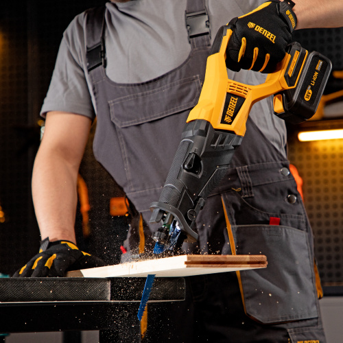 Пила сабельная аккумуляторная бесщет BRC-120-0,  18В Li-Ion Denzel по ценам производителя в Екатеринбурге с доставкой по всей России