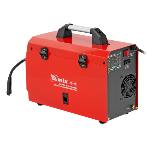 Аппарат инвертор. полуавтомат. cварки MIG-220S, 220A, ПВ 60%, катушка 5 кг MTX по ценам производителя в Екатеринбурге с доставкой по всей России