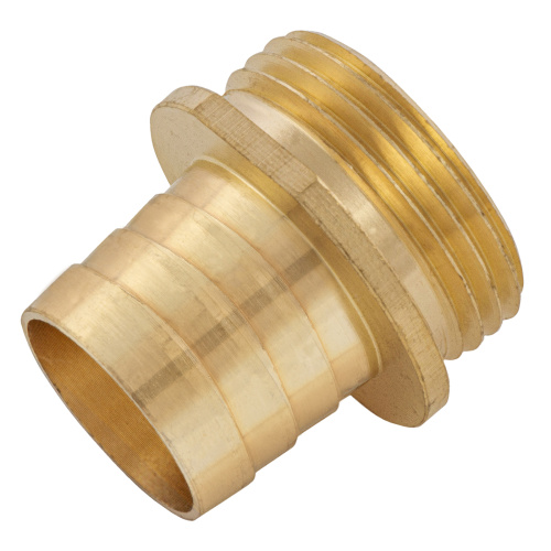 Штуцер для шланга 1" с наружной резьбой G1" Denzel по ценам производителя в Екатеринбурге с доставкой по всей России