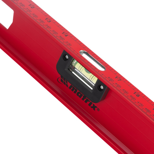 Уровень алюминиевый "Рельс", 800 мм, 3 глазка, усиленный Matrix по ценам производителя в Екатеринбурге с доставкой по всей России