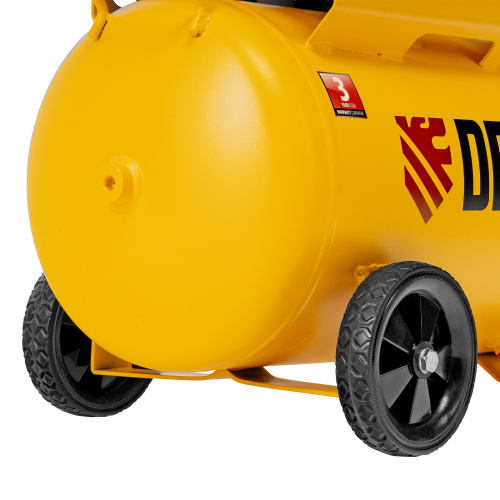 Компрессор безмасляный, малошумный DLS 2200/50, 2200 Вт, 2x1100, 50 л, 380 л/мин Denzel по ценам производителя в Екатеринбурге с доставкой по всей России