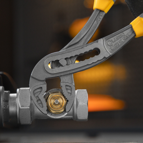 Клещи переставные, трехкомпонентные рукоятки 240 мм Denzel по ценам производителя в Екатеринбурге с доставкой по всей России