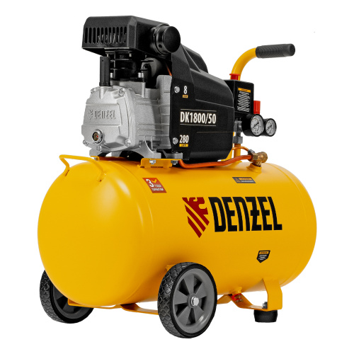 Компрессор воздушный DK1800/50, Х-PRO 1.8 кВт, 280л/мин, 50л Denzel по ценам производителя в Екатеринбурге с доставкой по всей России