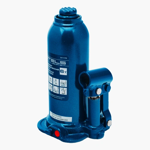 Домкрат гидравлический бутылочный, 6 т, h подъема 207-404 мм, в пластиковом кейсе Stels по ценам производителя в Екатеринбурге с доставкой по всей России