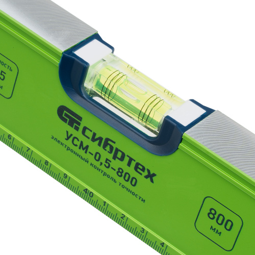 Уровень алюминиевый УСМ-0,5-800, фрезерованный, 3 глазка, магнитный, рукоятки, 800 мм Сибртех по ценам производителя в Екатеринбурге с доставкой по всей России