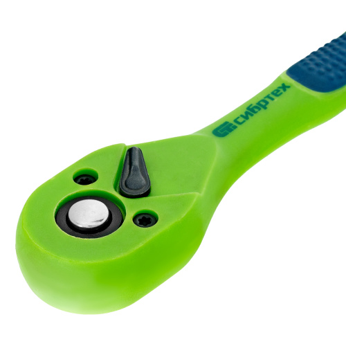 Ключ-трещотка 1/4", CrV, 72 зуба, с быстрым сбросом Сибртех по ценам производителя в Екатеринбурге с доставкой по всей России