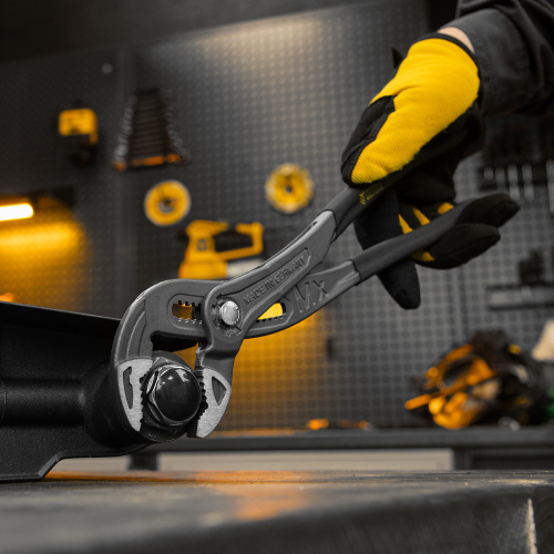 Клещи переставные, кнопочный механизм, обливные рукоятки, 300 мм Denzel по ценам производителя в Екатеринбурге с доставкой по всей России