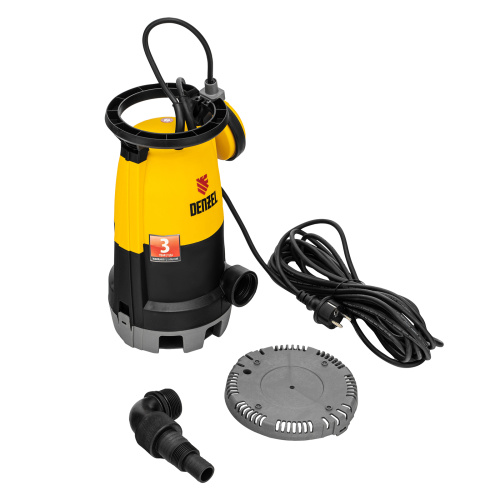 Дренажный насос для чистой и грязной воды DP450S, 450 Вт, напор 6 м, 12000 л/ч Denzel по ценам производителя в Екатеринбурге с доставкой по всей России