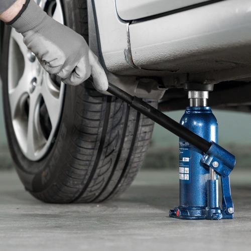 Домкрат гидравлический бутылочный, 6 т, h подъема 207-404 мм, в пластиковом кейсе Stels по ценам производителя в Екатеринбурге с доставкой по всей России