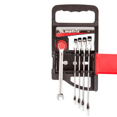 Набор ключей комбинированных, трещоточных 5 шт. Matrix по ценам производителя в Екатеринбурге с доставкой по всей России