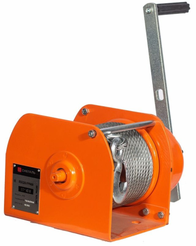 Лебедка барабанная ручная JHW 3т 40 м СибТаль по ценам производителя в Екатеринбурге с доставкой по всей России