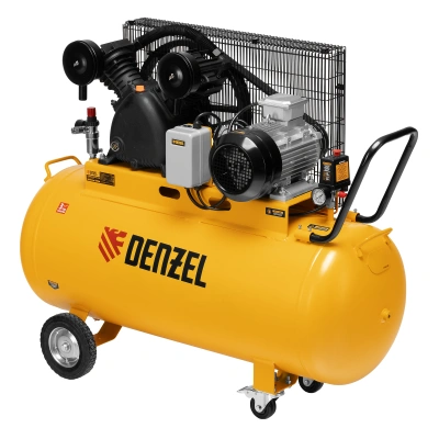 Компрессор воздушный рем. привод BCV 4000-T/200, 4,0 кВт, 200 литров, 690 л/мин Denzel купить в Москве с доставкой по всей России | ProtosMarket.ru