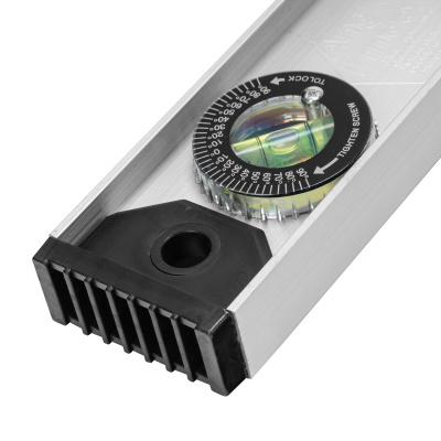 Уровень алюминиевый "Рельс", 2000 мм, 3 глазка (1 поворотный) Matrix по ценам производителя в Екатеринбурге с доставкой по всей России