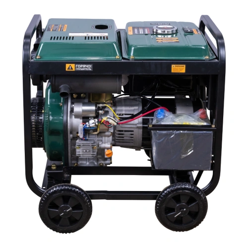 Генератор дизельный STEM Techno S5500DE (5.5 кВт, электростартер, дисплей, подогрев) по ценам производителя в Екатеринбурге с доставкой по всей России