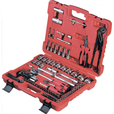 Набор слесарно-монтажный с квадратами 1/4, 1/2 и 5/16", 117 предметов Matrix ProFI по ценам производителя в Екатеринбурге с доставкой по всей России