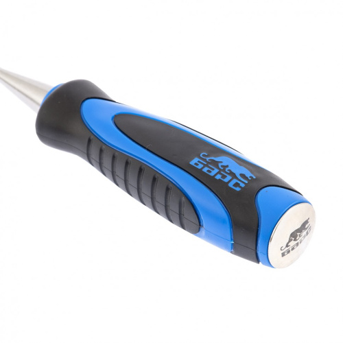 Долото-стамеска, плоская, 22 мм, двухкомпонентная рукоятка, металлический затыльник Барс по ценам производителя в Екатеринбурге с доставкой по всей России