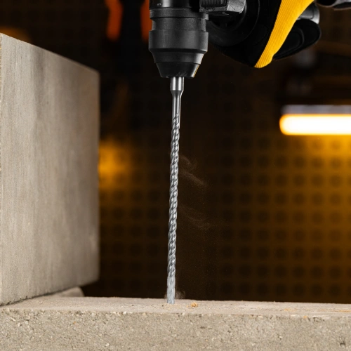 Бур по бетону, цельная крестовая пластина, 6x265 мм, SDS PLUS Denzel по ценам производителя в Екатеринбурге с доставкой по всей России