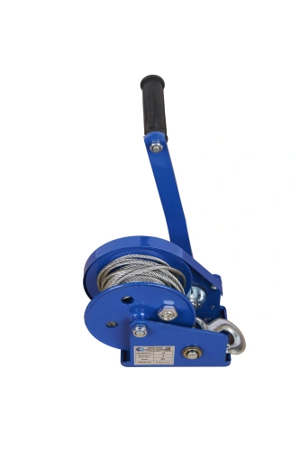 Лебедка ручная барабанная  с тросом  810кг  10м стальной корпус TOR BHW по ценам производителя в Екатеринбурге с доставкой по всей России
