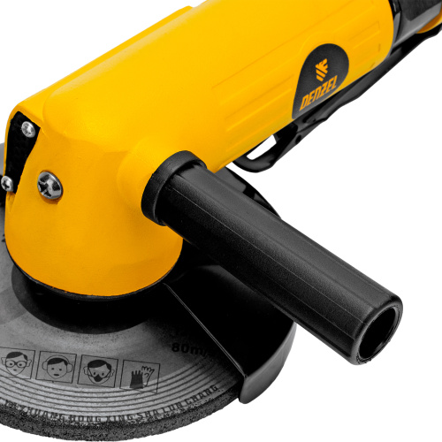 Пневматическая углошлифовальная машина AG125, 11000 об/мин, 125 мм, 186 л/мин Denzel по ценам производителя в Екатеринбурге с доставкой по всей России