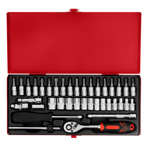 Набор инструментов, 1/4", 38 предметов Matrix по ценам производителя в Екатеринбурге с доставкой по всей России