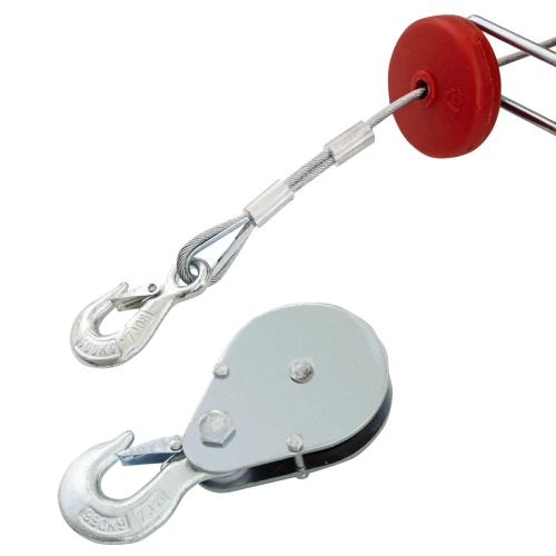 Тельфер электрический TF-1000,1 т, 1600 Вт, высота 12 м, 8 м/мин Denzel по ценам производителя в Екатеринбурге с доставкой по всей России