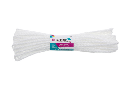 Шнур бельевой полипропиленовый с сердечником, 5 мм, L 10 м, белый, Home Palisad по ценам производителя в Екатеринбурге с доставкой по всей России