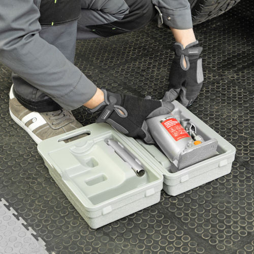 Домкрат гидравлический бутылочный, 5 т, h подъема 197-382 мм, в пластиковом кейсе Matrix по ценам производителя в Екатеринбурге с доставкой по всей России