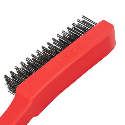 Щетка зачистная пятирядная, закаленная прямая проволока с пластиковой ручкой Matrix по ценам производителя в Екатеринбурге с доставкой по всей России